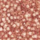 Miyuki Delica Perlen 11/0 - Dyed peach silver lined alabaster DB-622